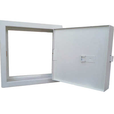 Good price Plumbing Fireproof Access Door Zinc Plated Steel Hinged with Hand Knobs online