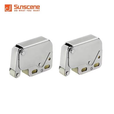Galvanized Zinc Steel Touch Access Panel Latch Silver Mini Customized